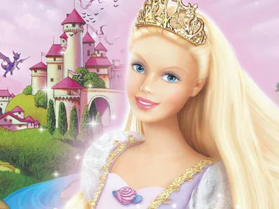 Barbie vào vai Rapunzel